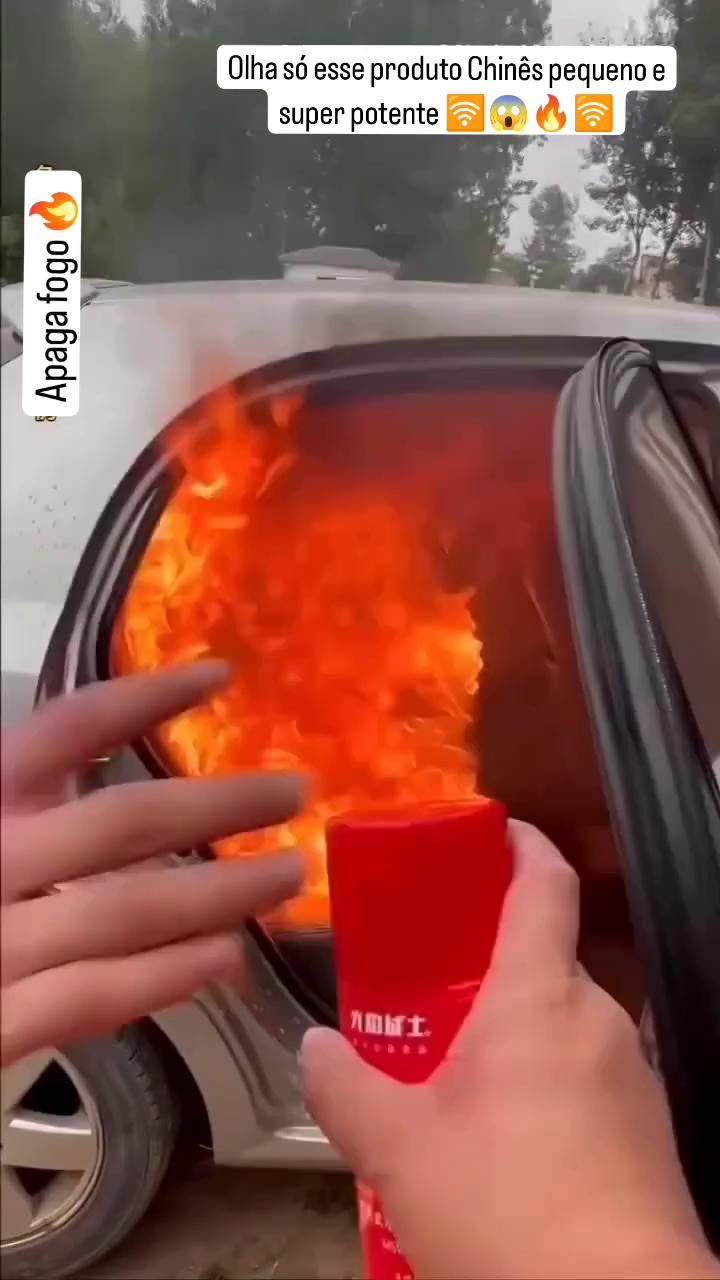 Fire Stop Compact Aerosol Fire Extinguisher Spray
