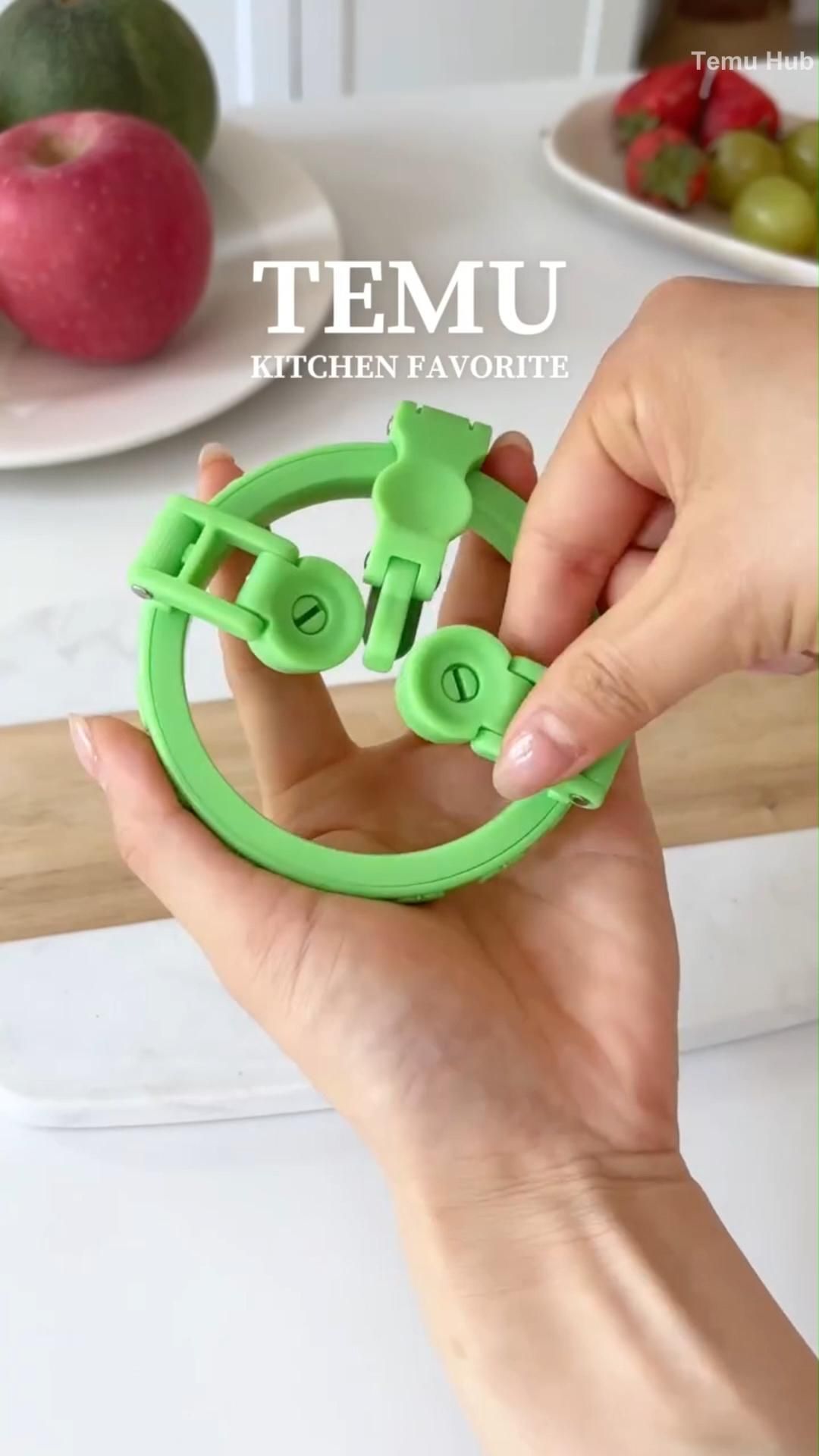 Rotating Ring Fruit Peeler