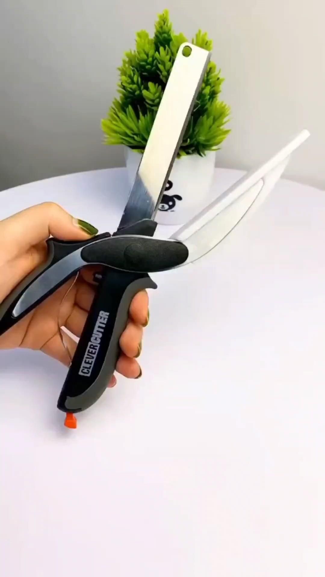 Clever Cutter 2-in-1 Food Chopper Scissors