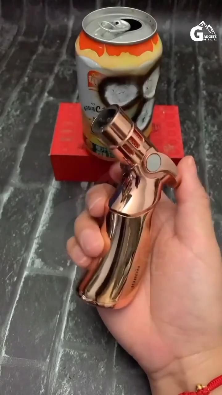 Jobon 4-Jet Rose Gold Torch Lighter