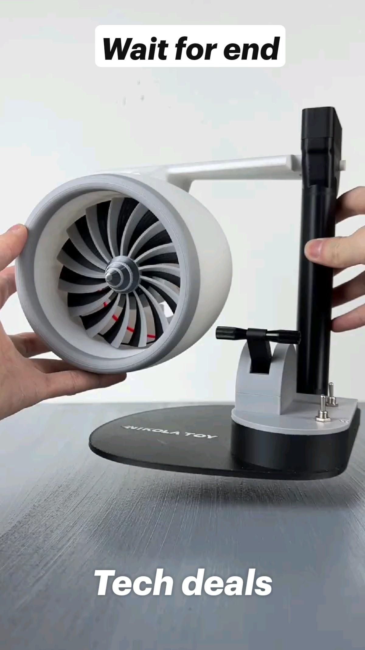 NikolaToy Creative Desktop JetFan Humidifier