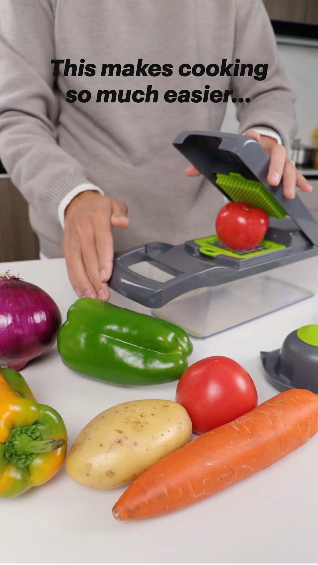 8-in-1 Manual Vegetable Chopper