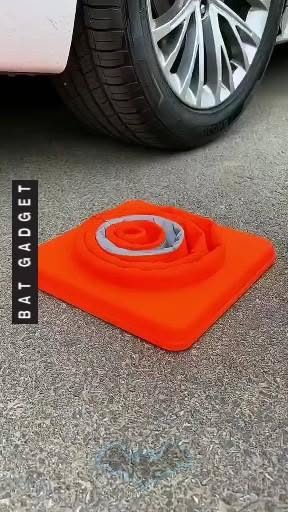 BAT GADGET LED Collapsible Reflective Traffic Cone