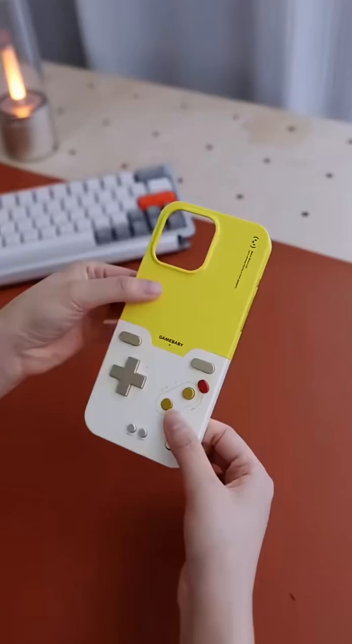 Bitmolab GameBaby Retro Button iPhone Case