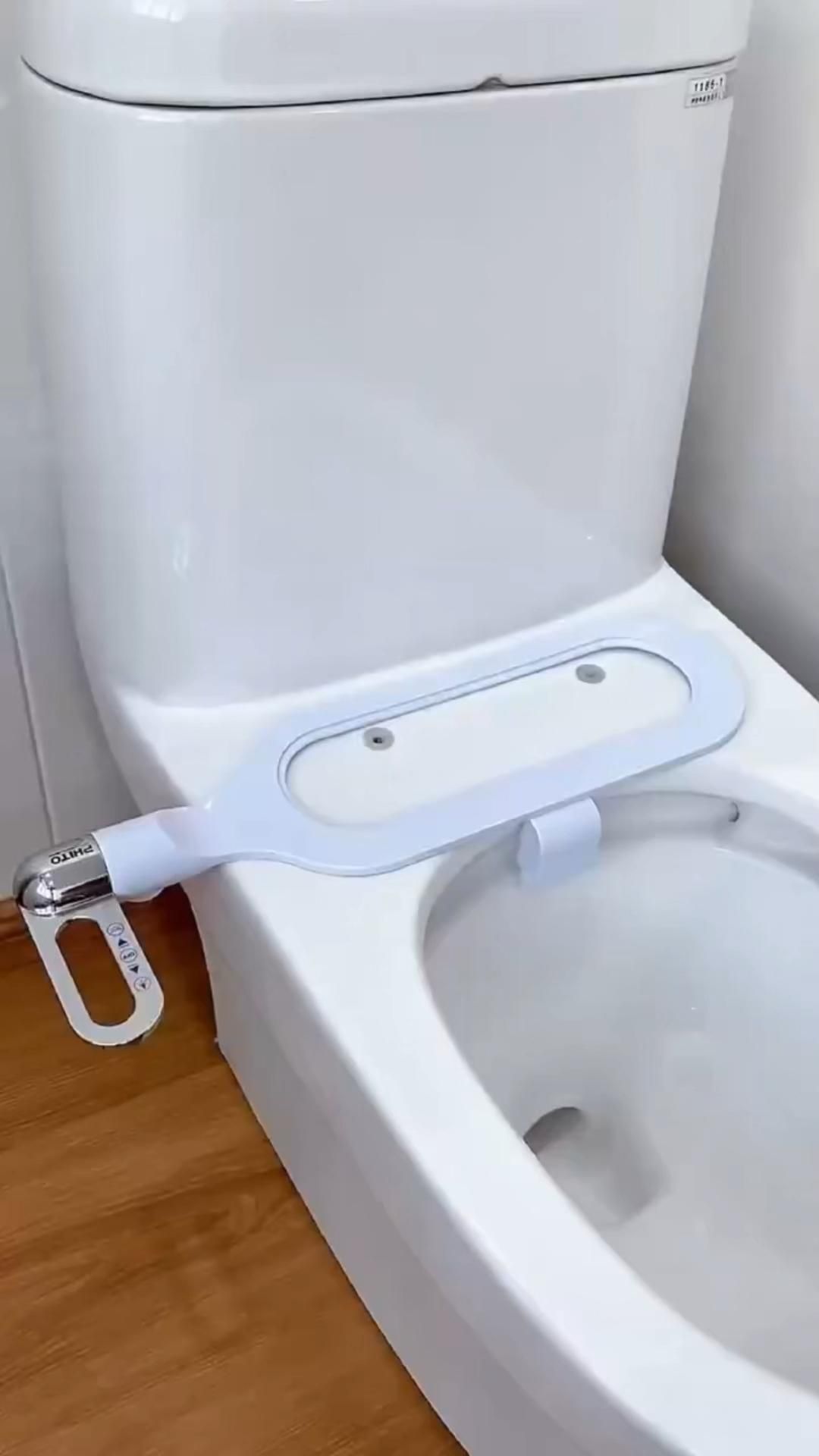 SHITTO Ultra-Slim Dual-Control Bidet Attachment