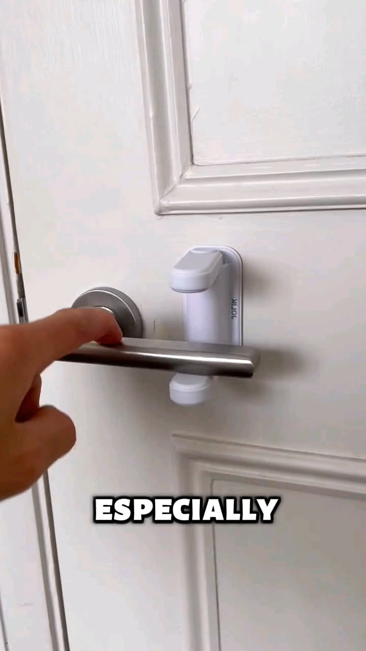 TOTIK Portable Lever Handle Door Lock
