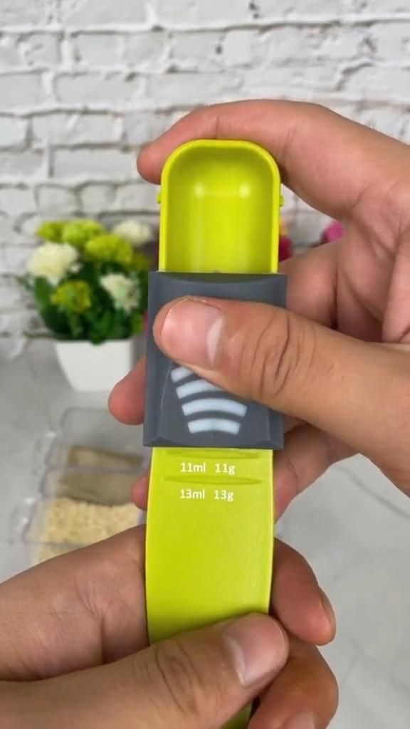 Cheeryy Adjustable Gram & mL Measuring Spoon