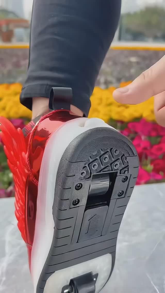 LED Light-Up Roller Shoes