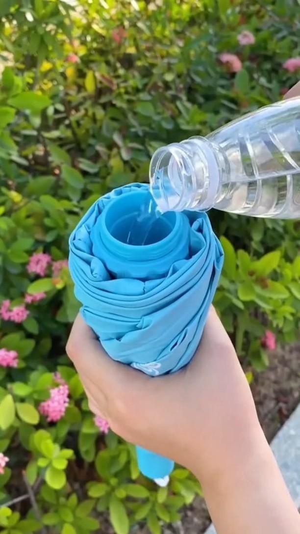 GVXOX Cooling Mist Fan Umbrella