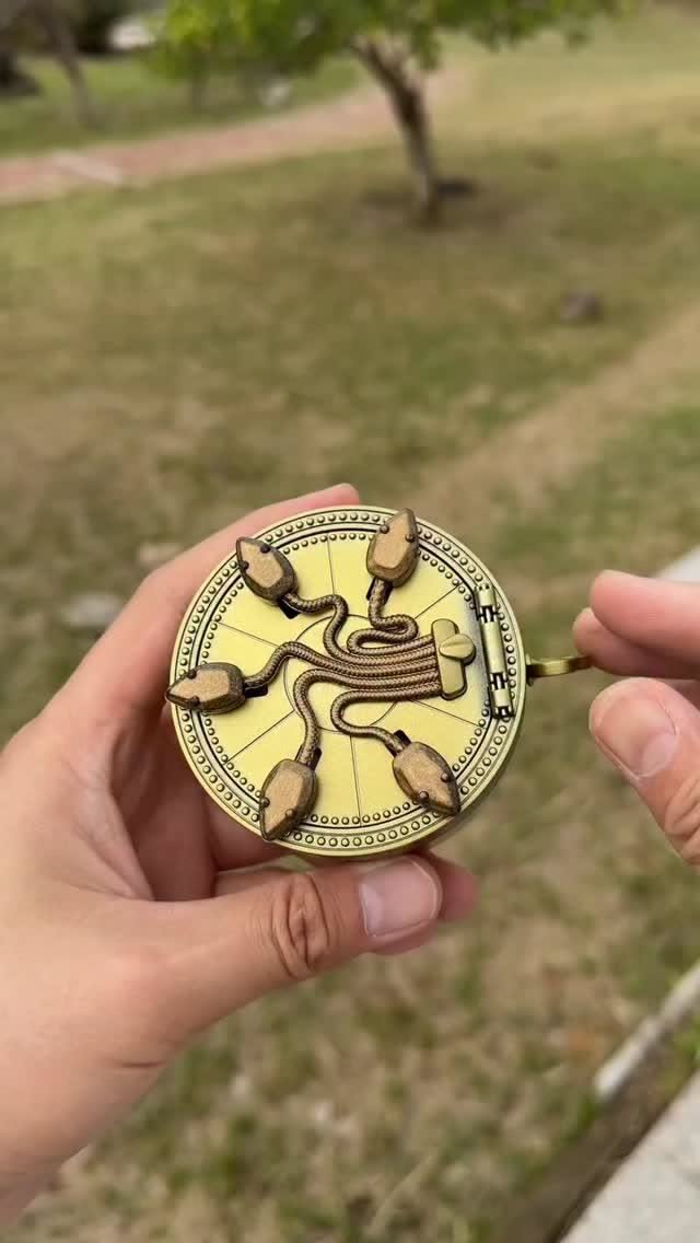 PUPCRAB Five Serpent Gate Magic Ring Box