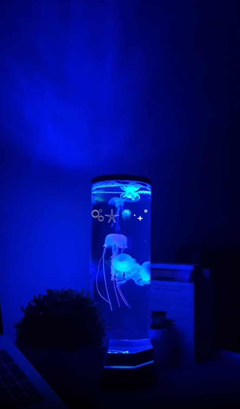 Brewish RGB Jellyfish Aquarium Mood Night Light