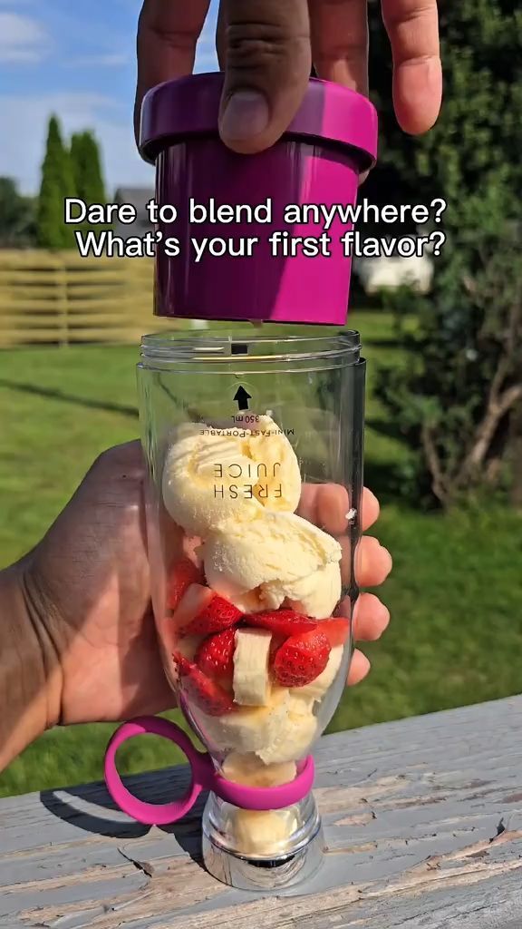 OTPEIR Portable Personal Size Blender Bottle