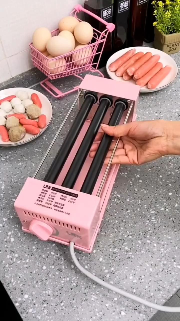 LRK 3-Roller Electric Sausage Grill
