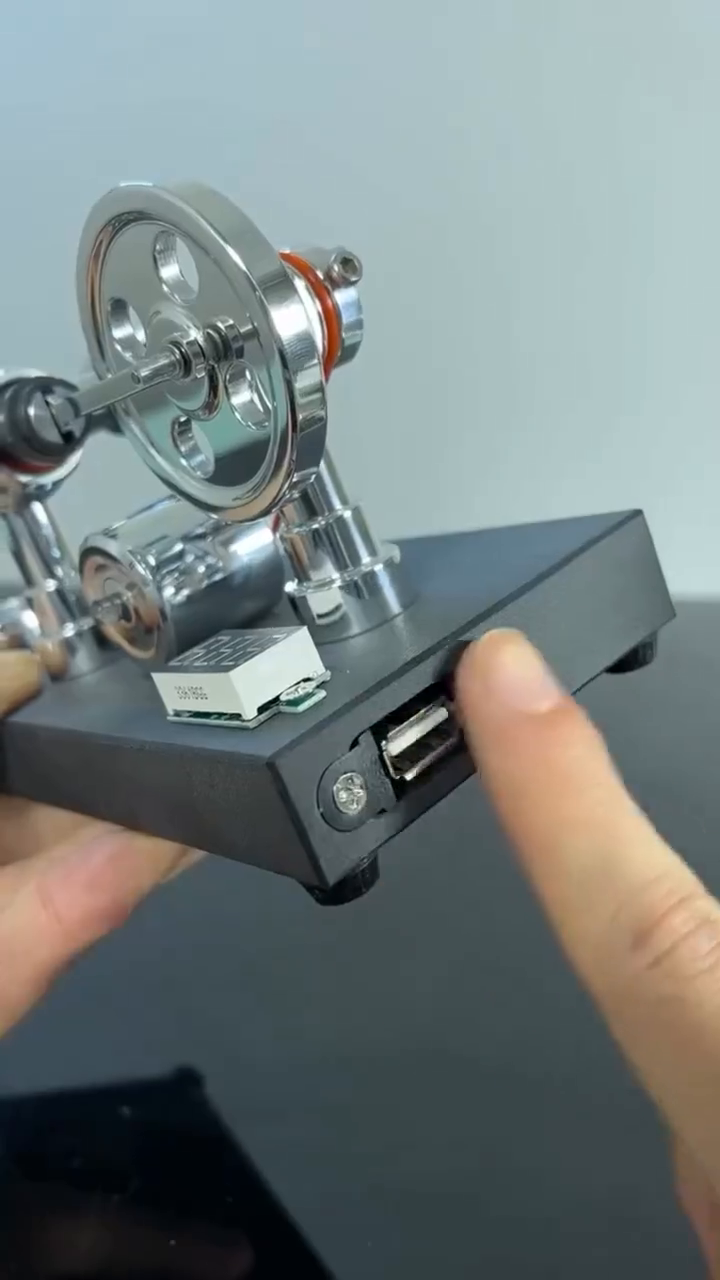 RingPower Stirling Engine USB Phone Charger Model
