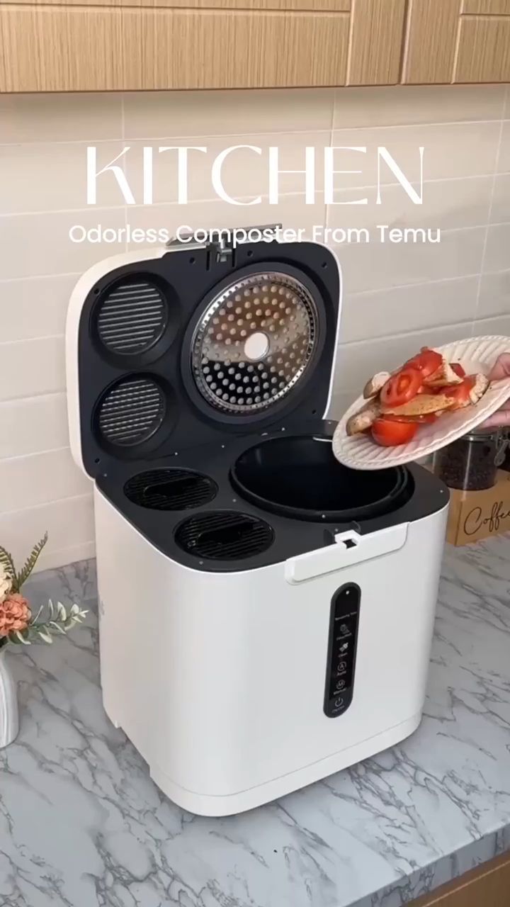 4L Smart Odorless Electric Kitchen Composter