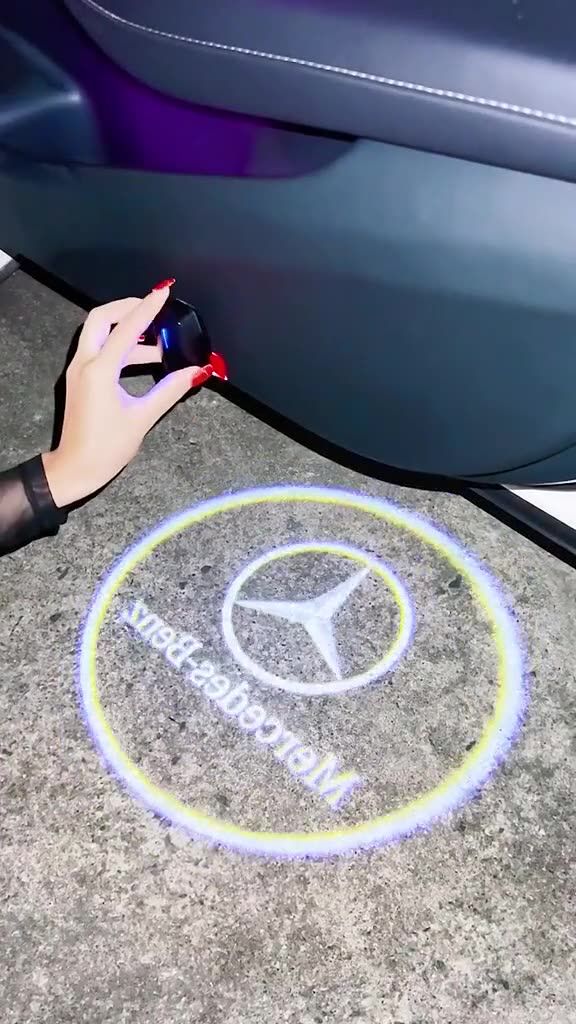 Car LED Logo Welcome Door Light
