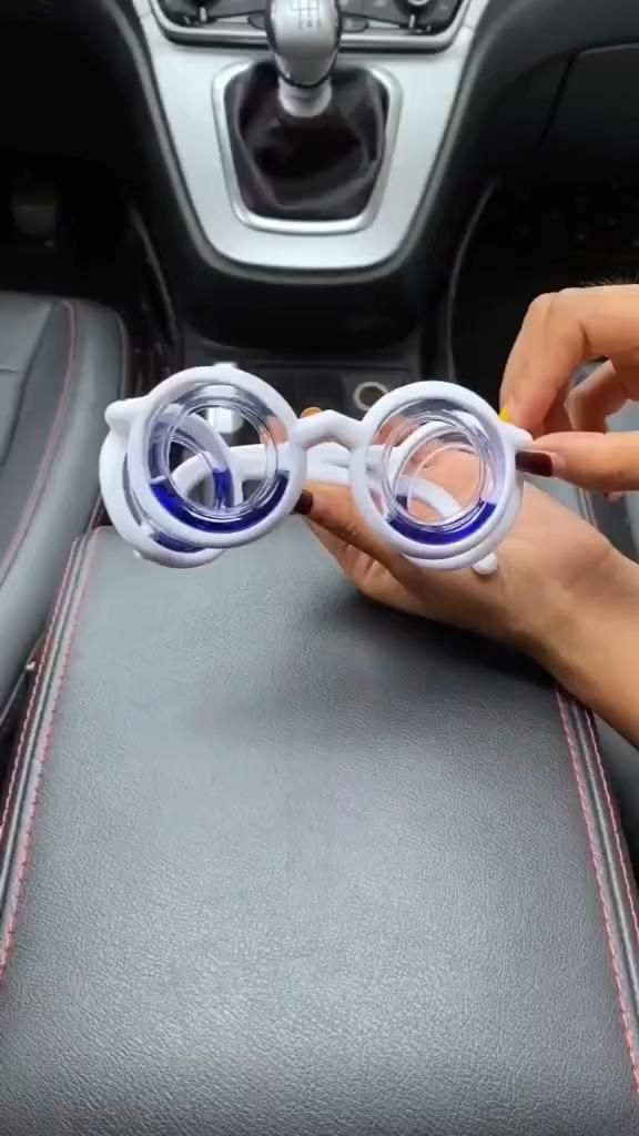 Round Prism Motion Sickness Relief Glasses
