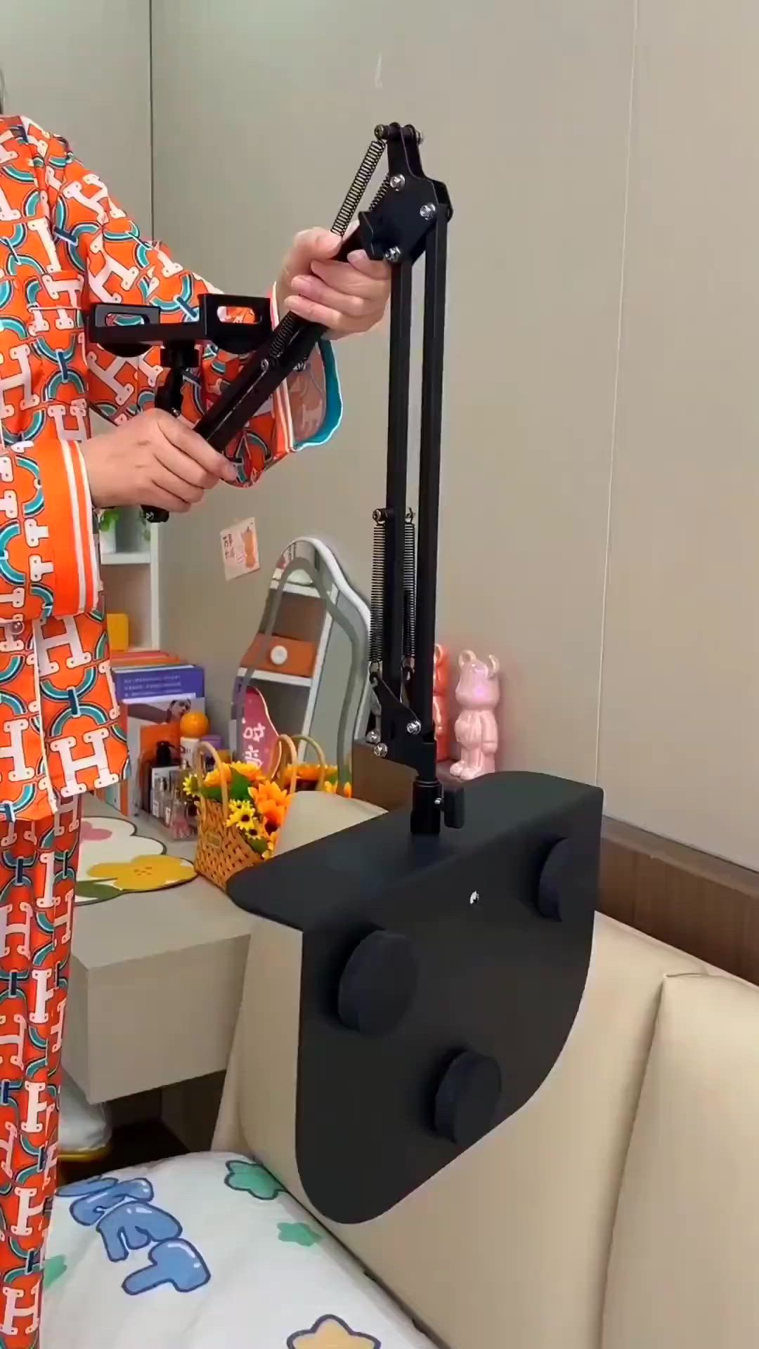 360° Adjustable Bed Mobile Stand