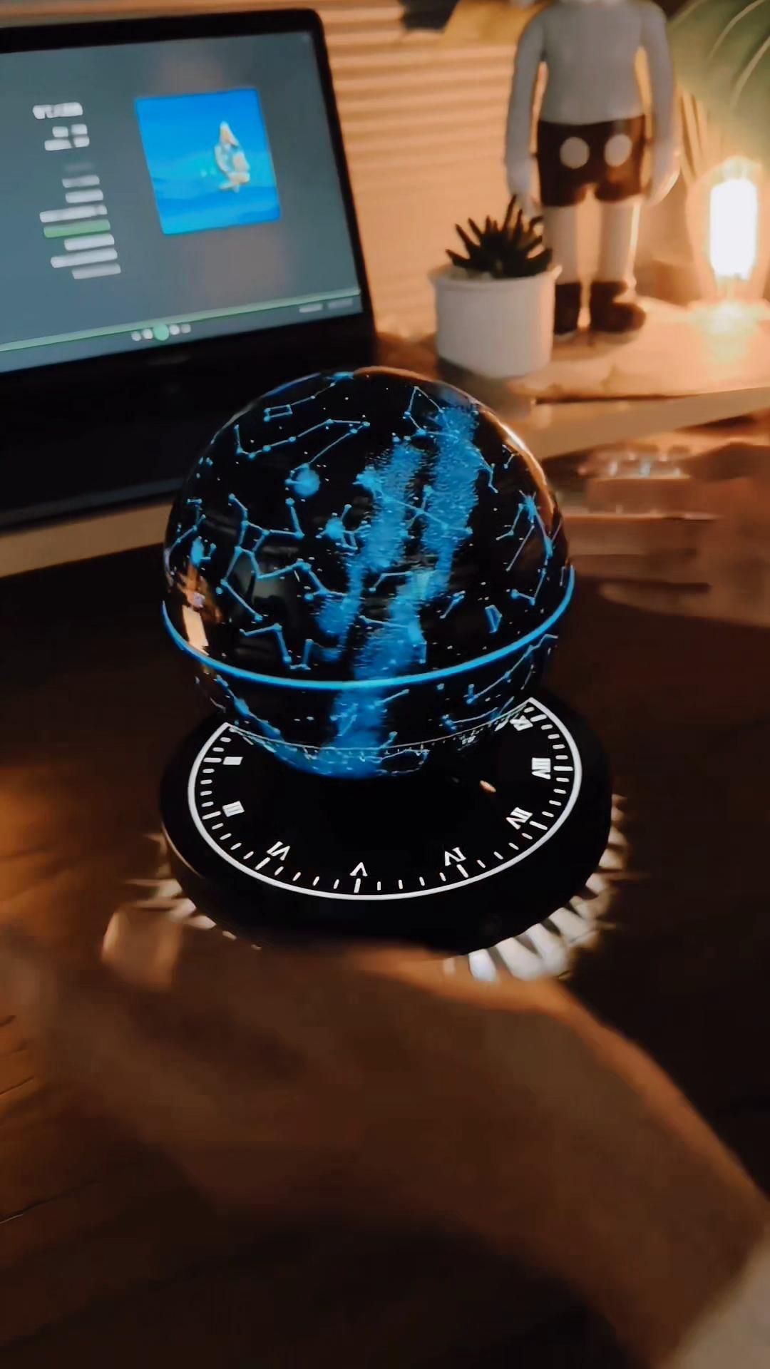 WALMIO Constellations Globe Night Light