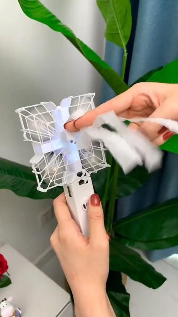 Foldable Flying Fan Drone Handheld Fan