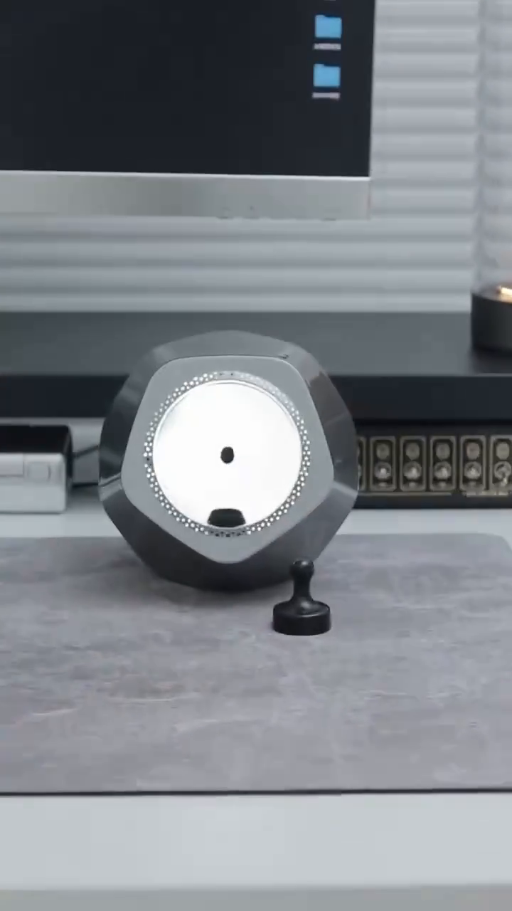 Ferrofluid Bluetooth Speaker with Magnetic Display