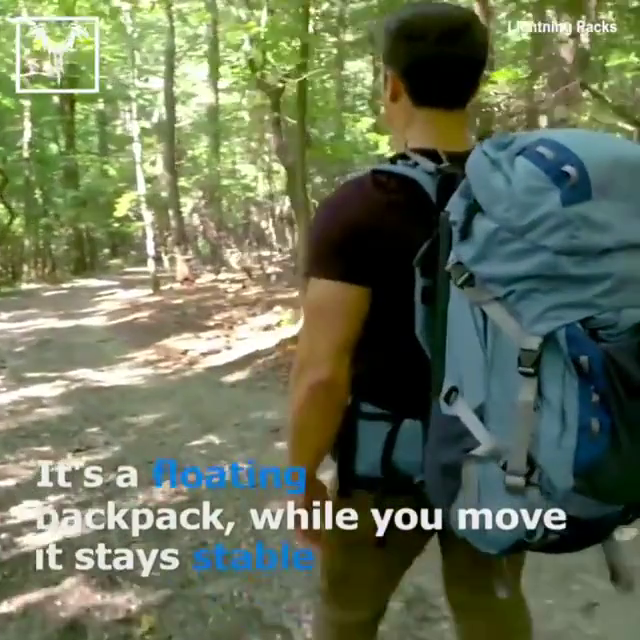 HoverGlide Suspended Load Technology Backpack