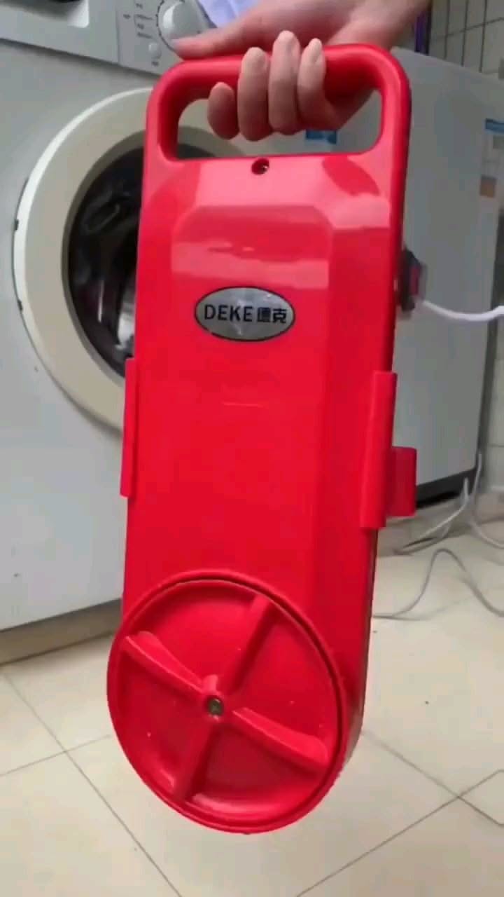 DEKE Portable Bucket-Mount Mini Washing Machine
