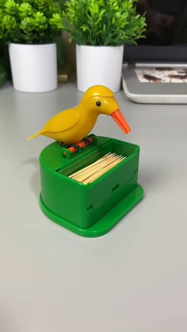 Bird Beak Automatic Toothpick Dispenser
