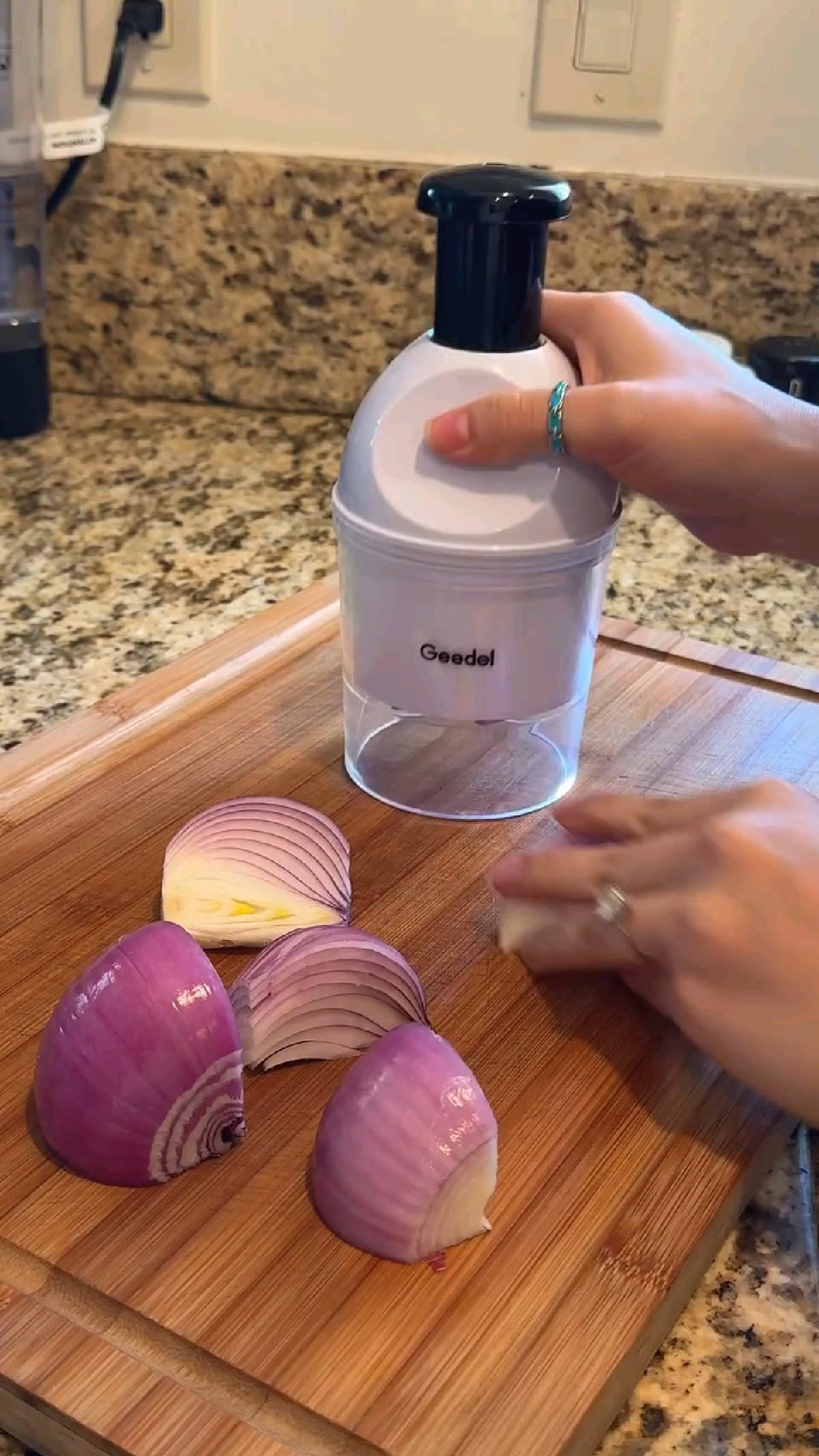 Geedel Slap Press Manual Food Chopper
