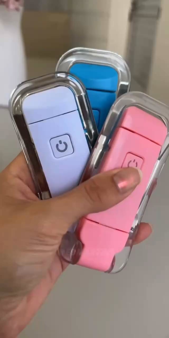 USB Rechargeable Foldable Clip-On Reading Light