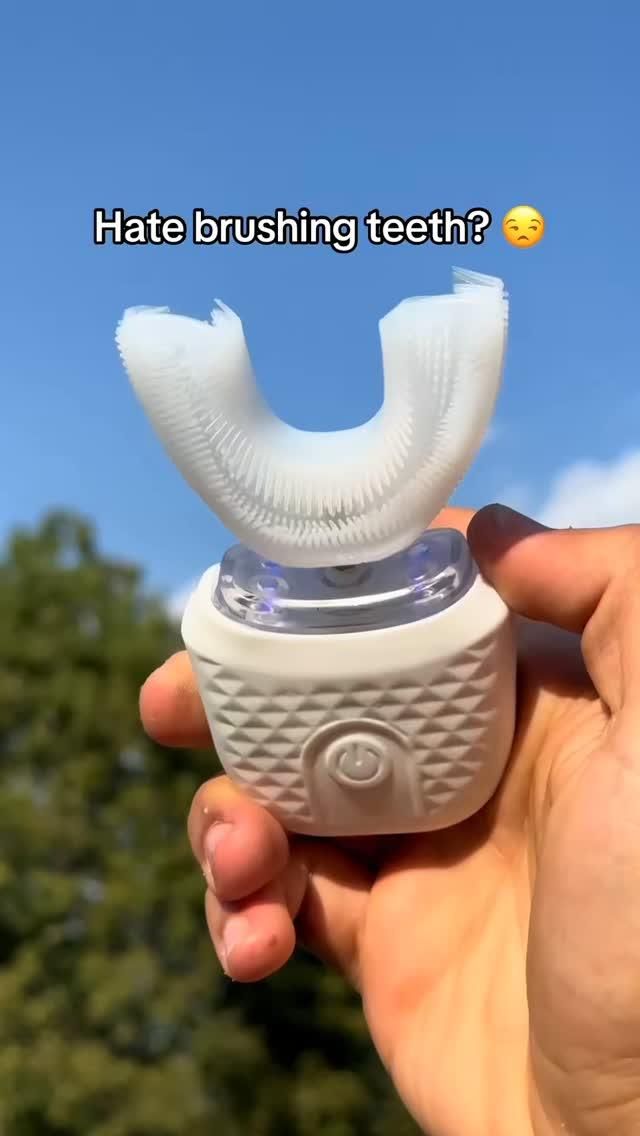 Brushly Automatic Sonic U-Shaped Toothbrush