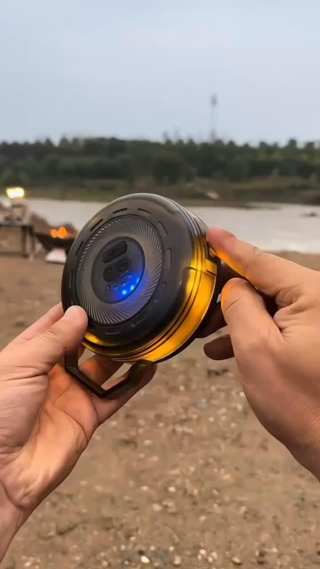 Retractable Warm LED Camping Light Strip