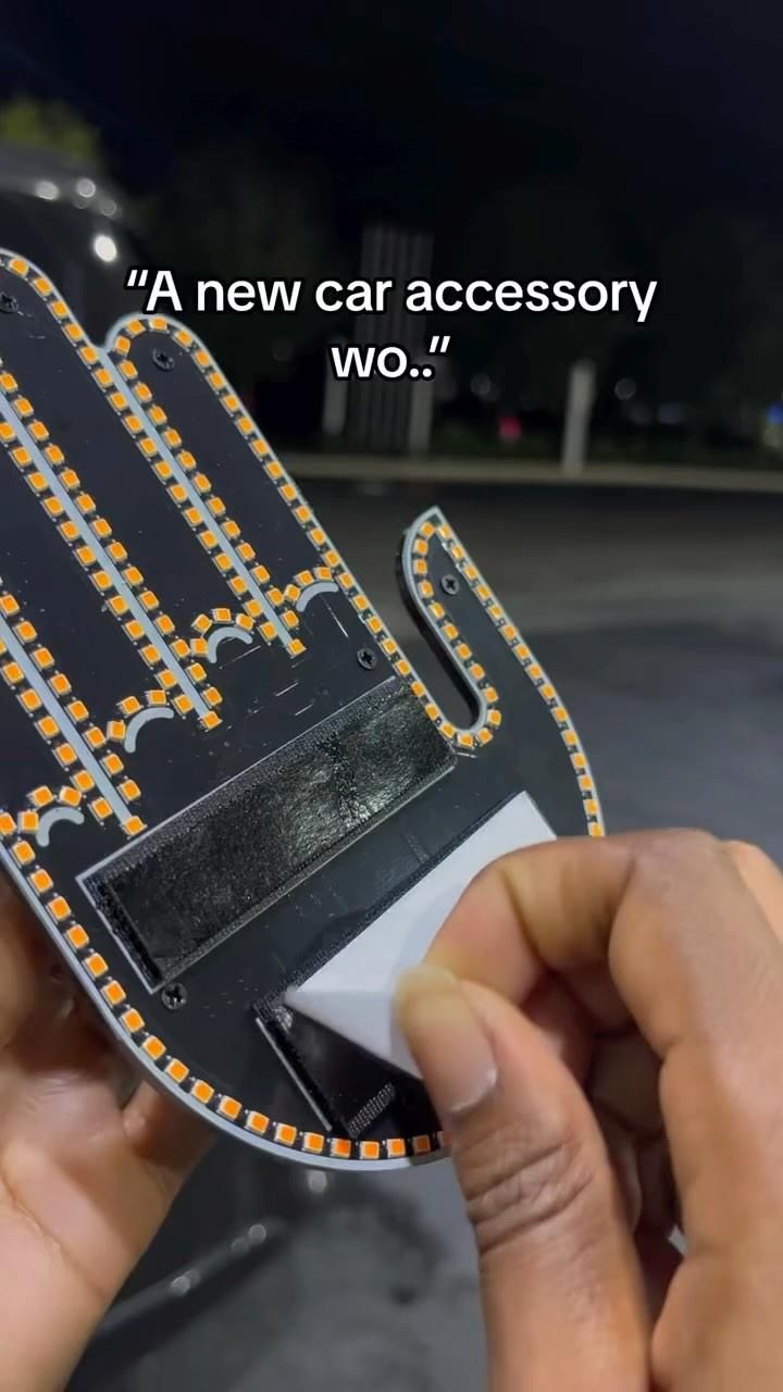 Universal RF433 Hand Gesture LED Car Light