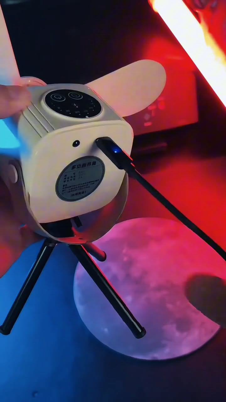 FAN Portable Ceiling Light Camping Fan