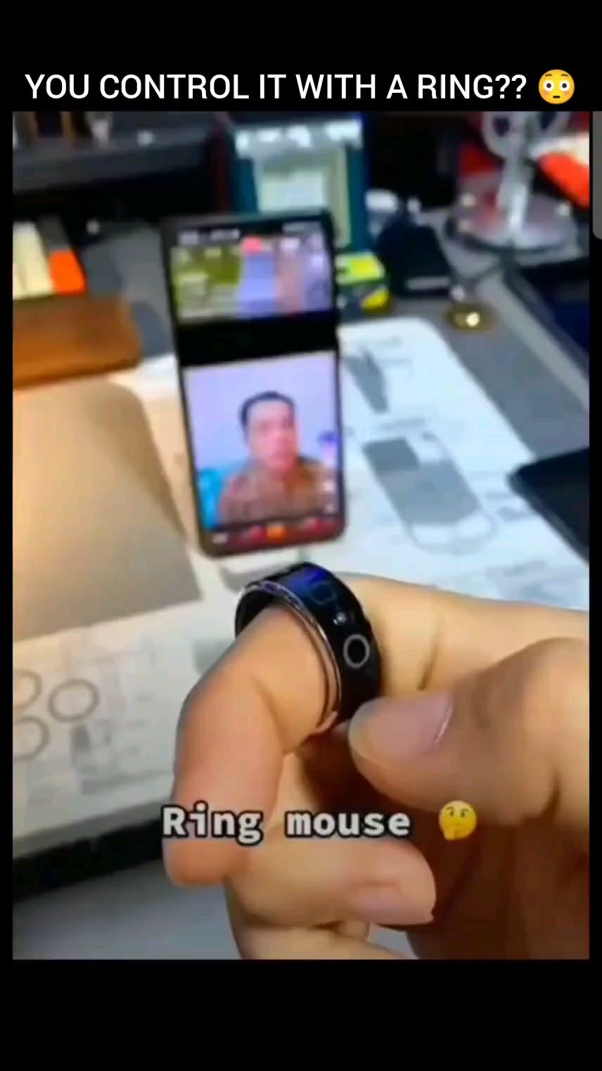 R11 Smart Ring Touch Display Ring Mouse