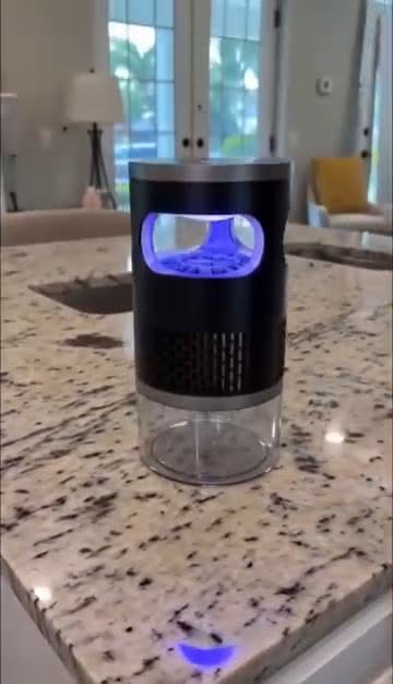 MosquiZap UV Suction Mosquito Trap Lamp