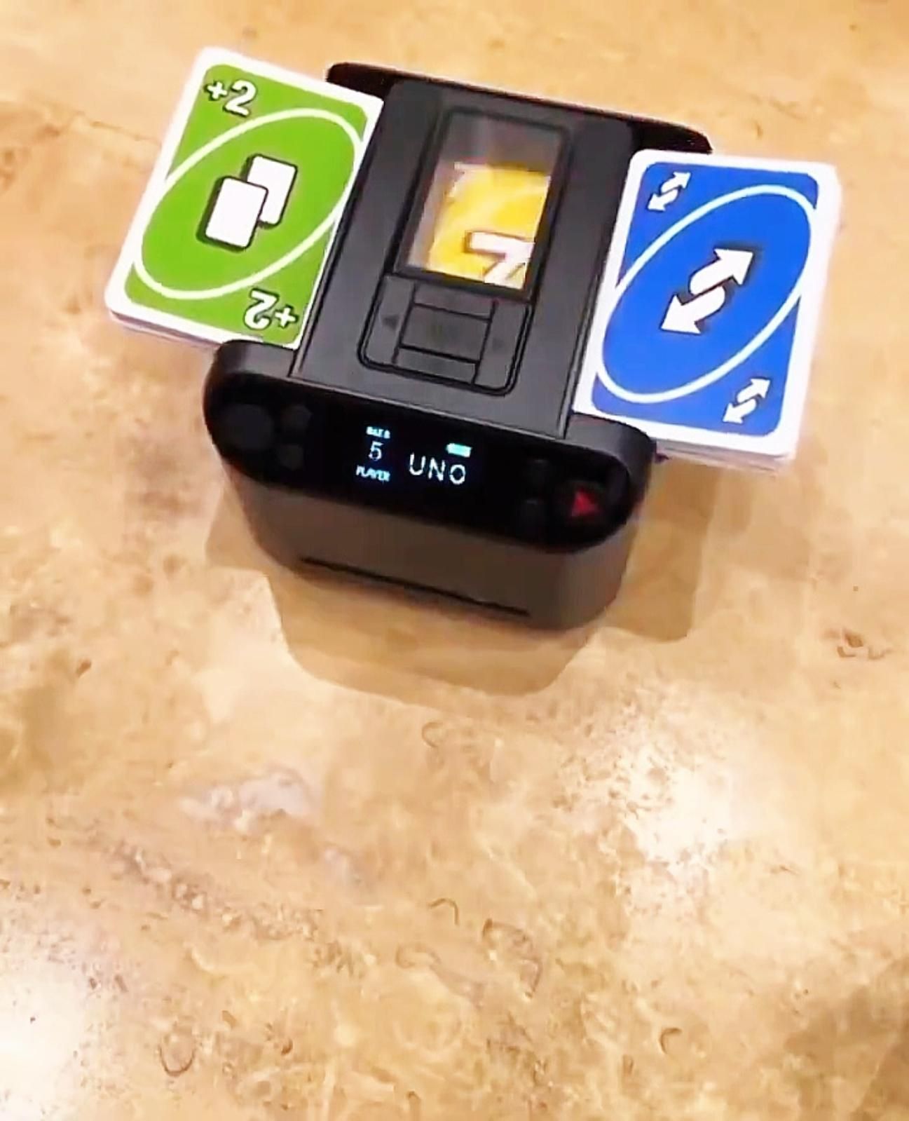 UnoBot Automatic Card Dealer Game Assistant