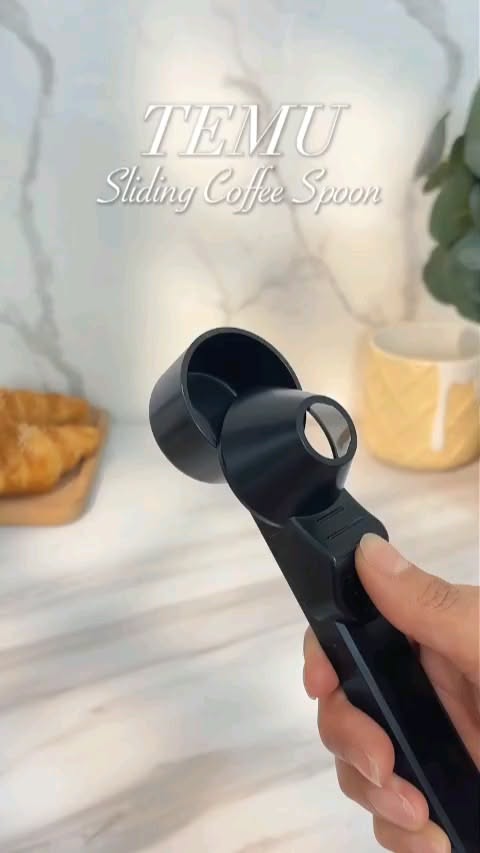 Sliding Coffee Scoop Funnel Reusable Pod Filler