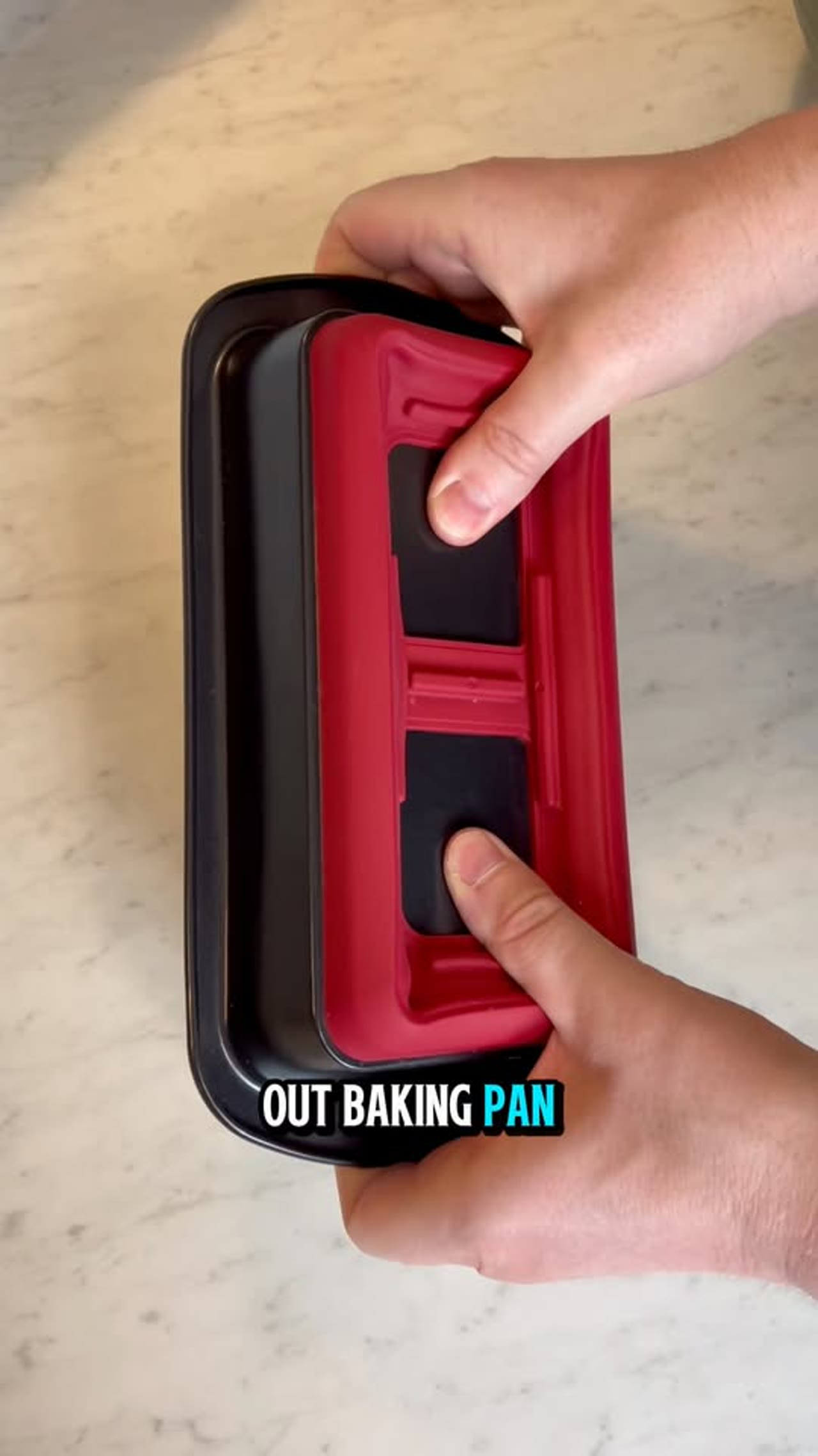 Trudeau Maison Pop-Out Silicone Loaf Pan