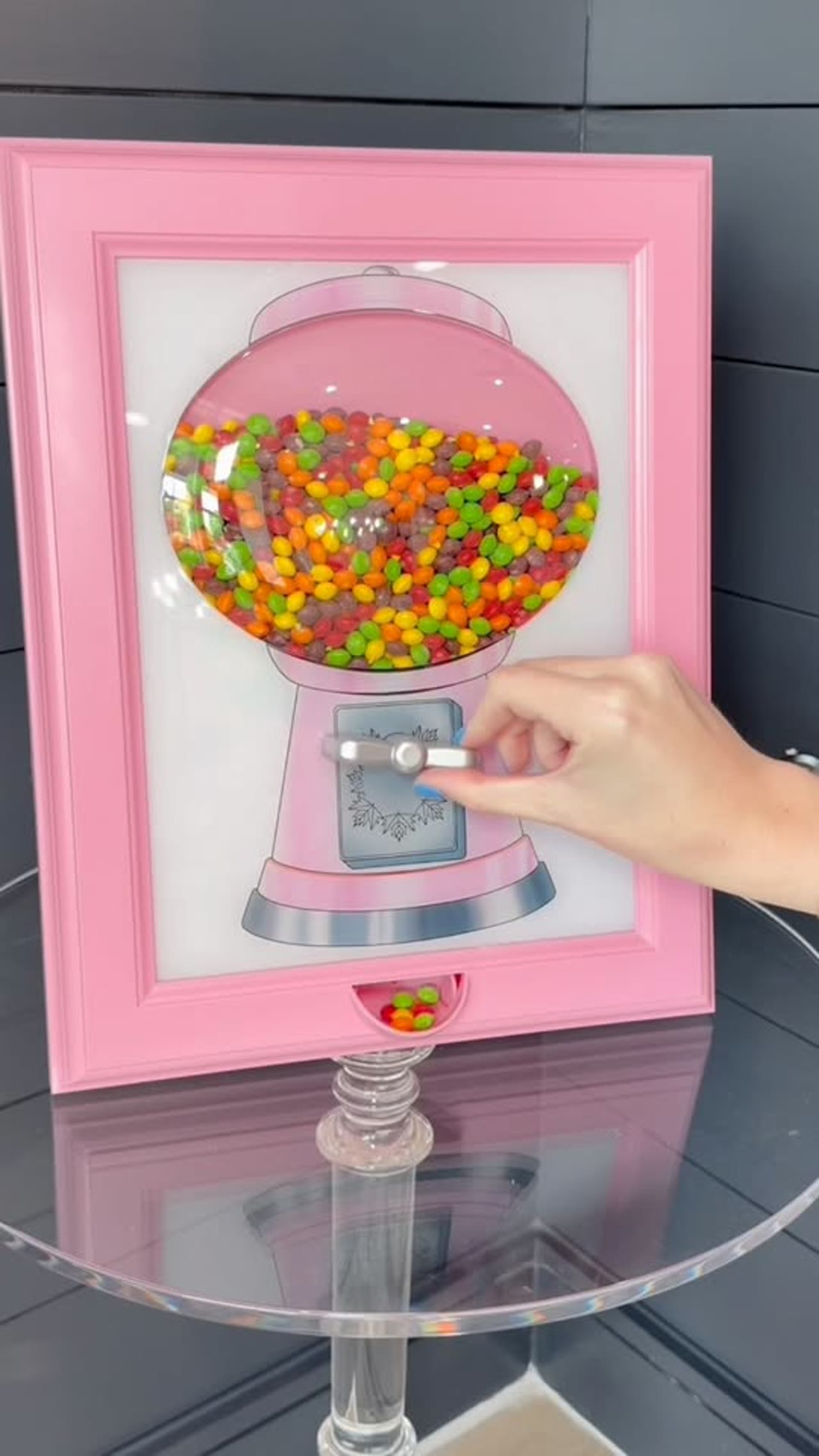 Eye Candy Frame Candy Dispenser Picture Frame