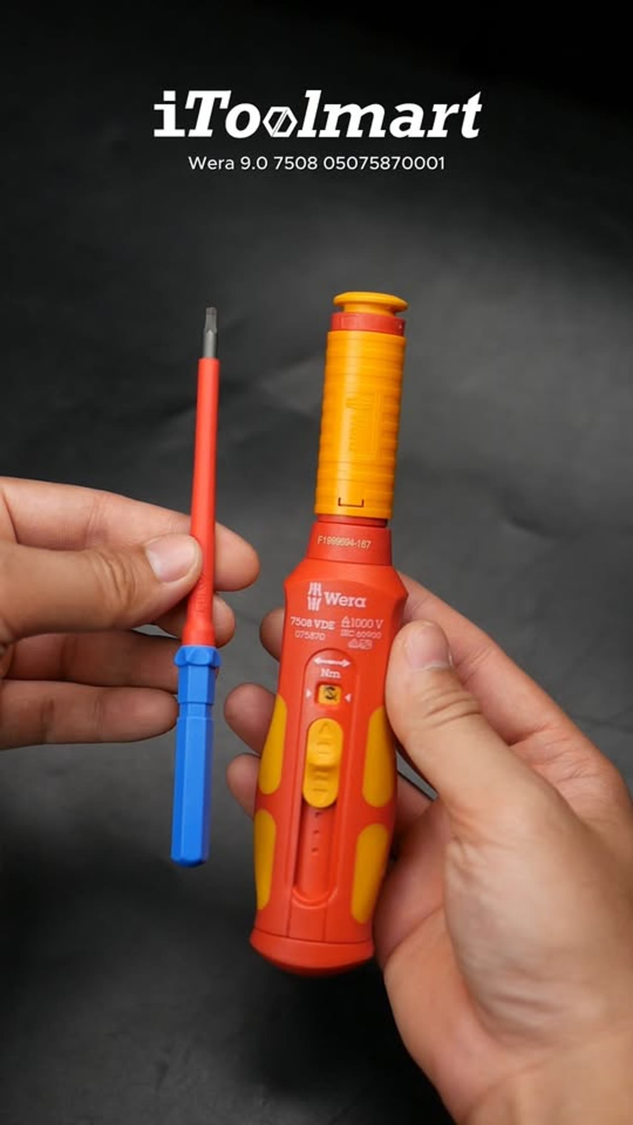 Wera 7508 VDE Safe-Torque Speed Screwdriver