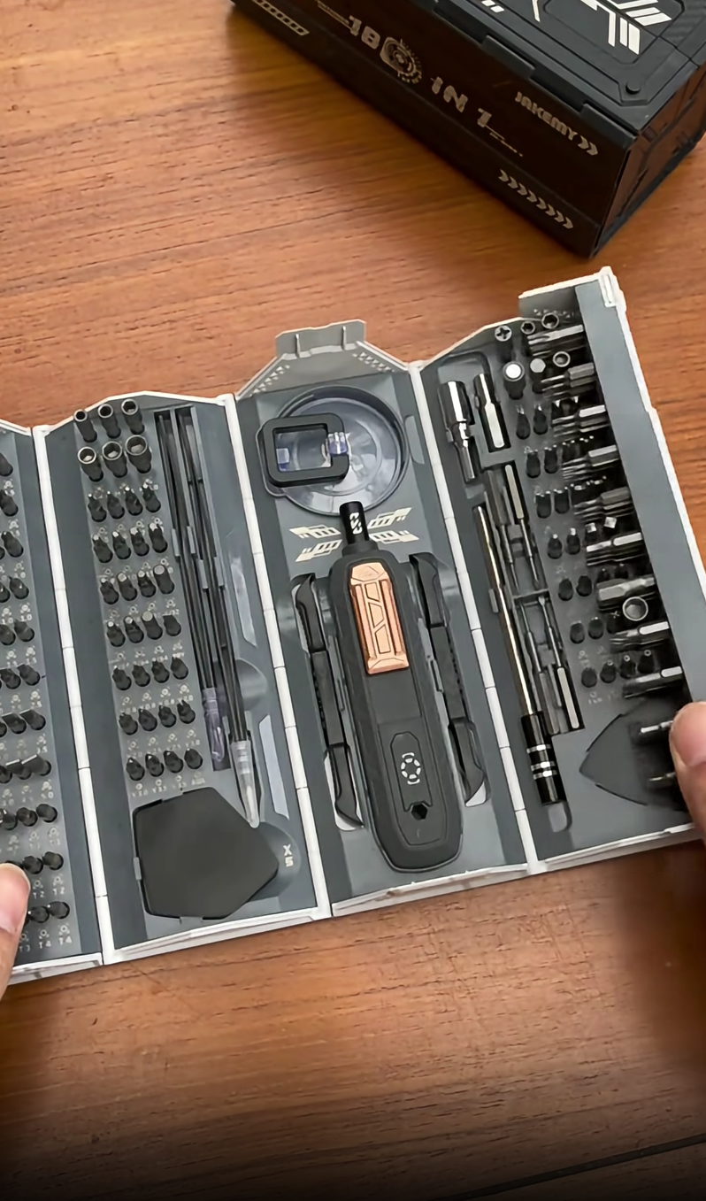 JAKEMY 180-in-1 Precision Screwdriver Set