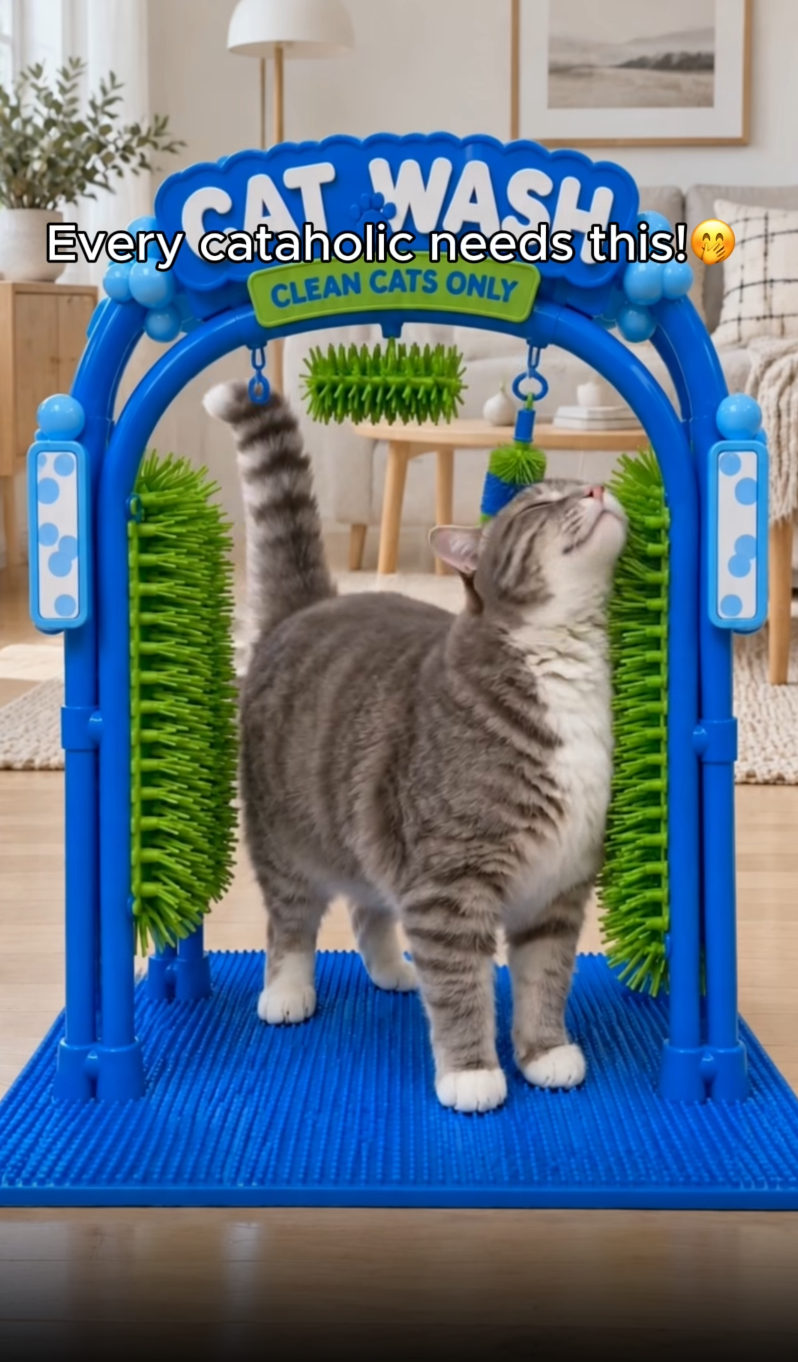 Cat Wash Clean Cats Only Grooming Station