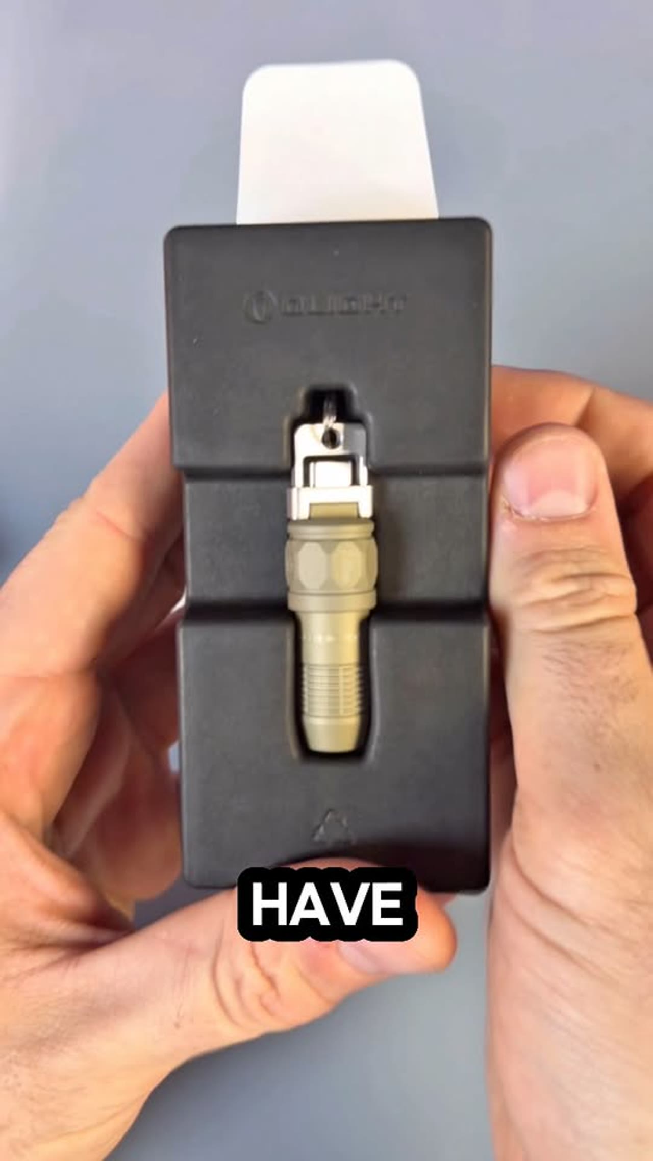 Olight iUltra USB-C Rechargeable Keychain Flashlight