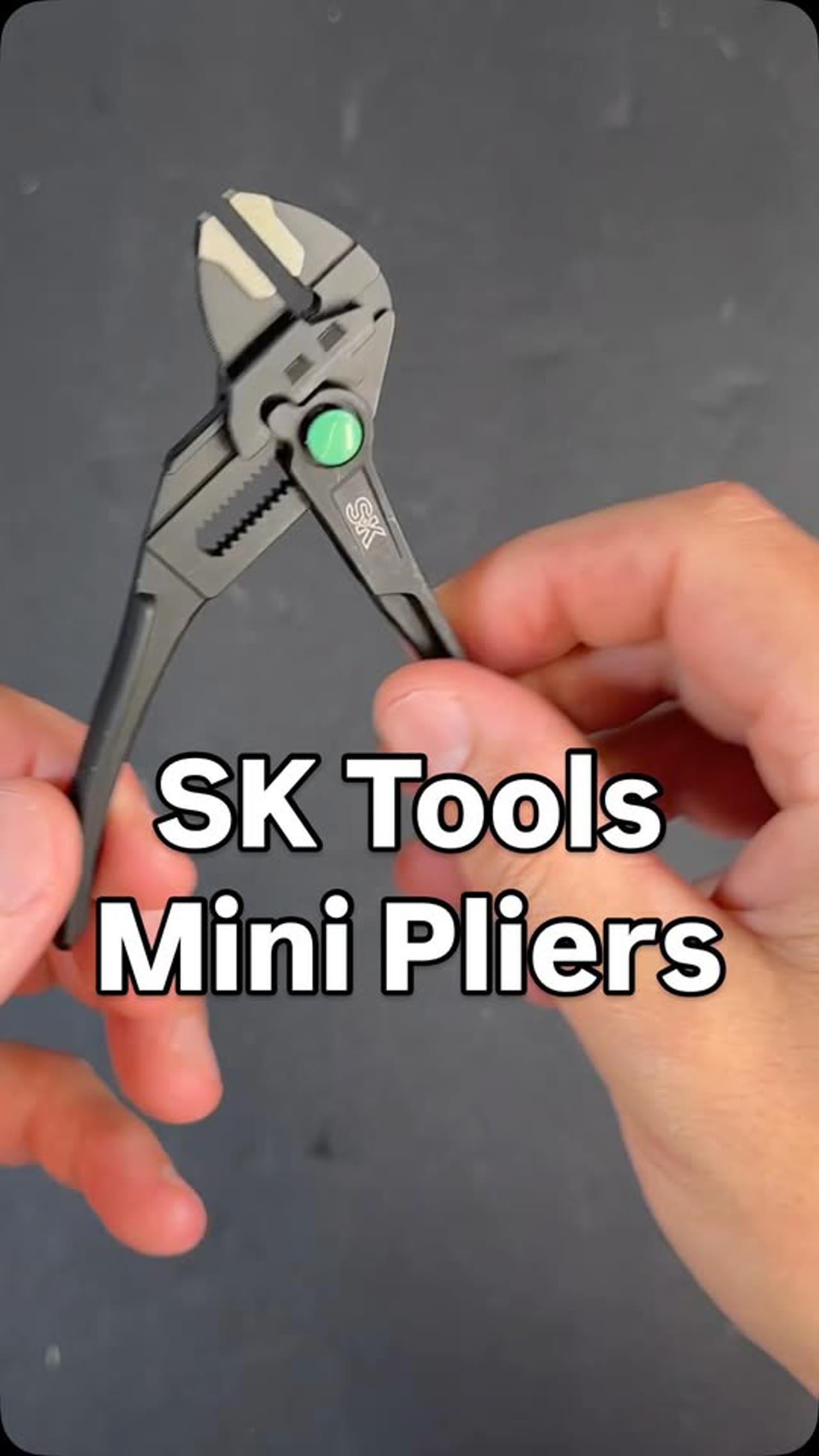 SK 4-Inch Parallel Jaw Mini Pliers Wrench